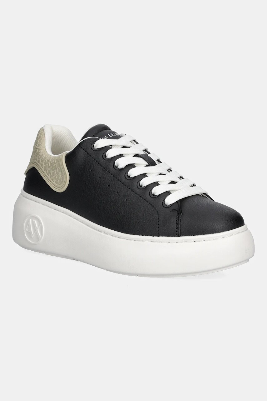 Tenisky Armani Exchange čierna farba, XDX188 XV937 U614
