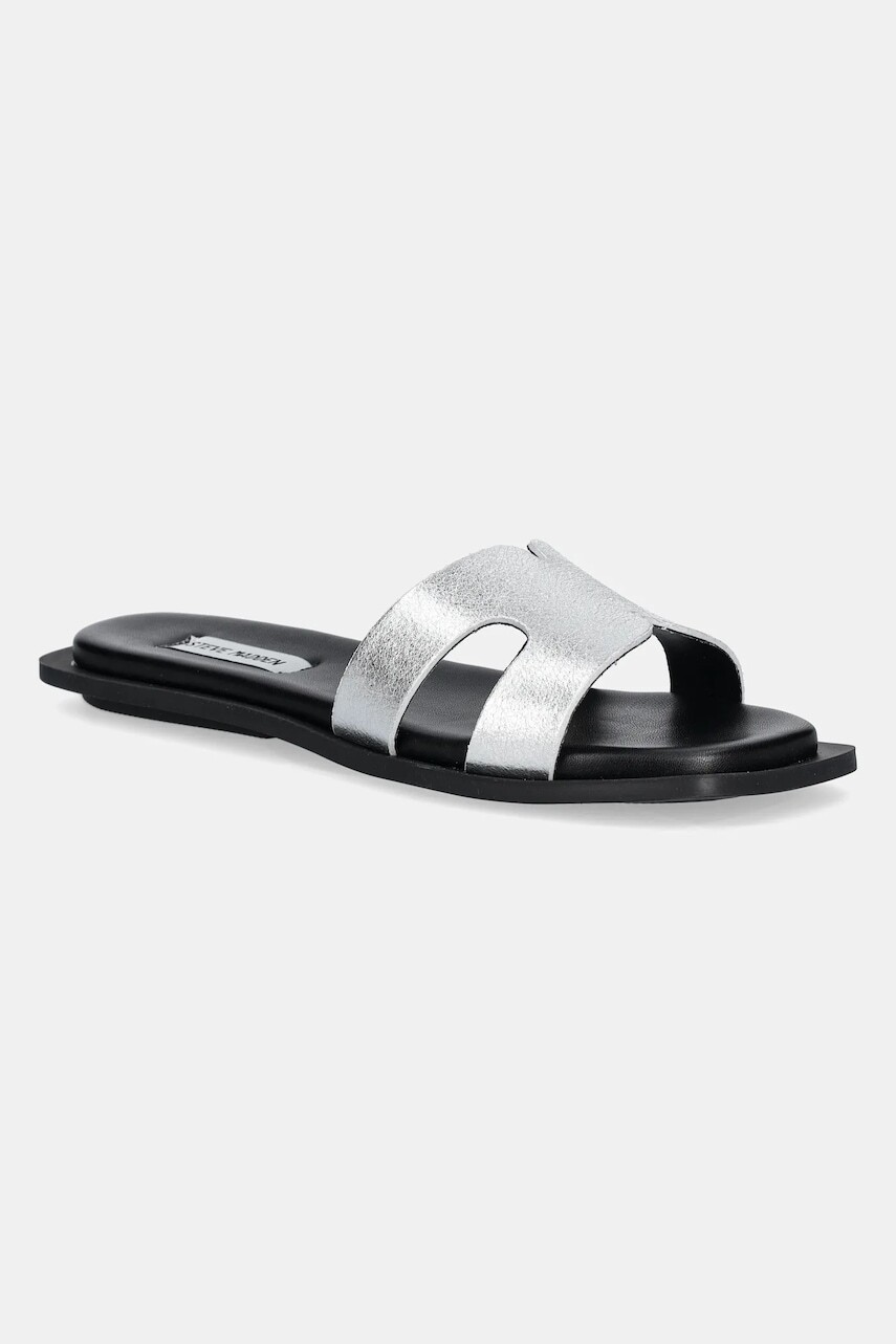 Šľapky Steve Madden Sofia strieborná farba, SM11003523