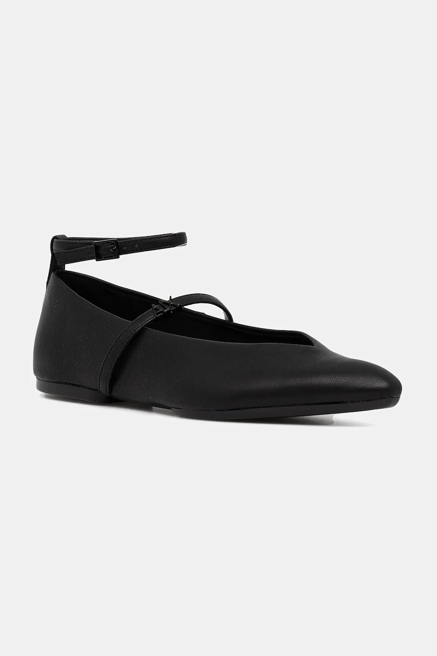 Baleríny Armani Exchange čierna farba, XDD004 XV841 00002