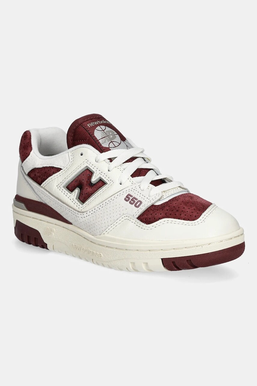 Kožené tenisky New Balance 550 béžová farba, BB550LEZ