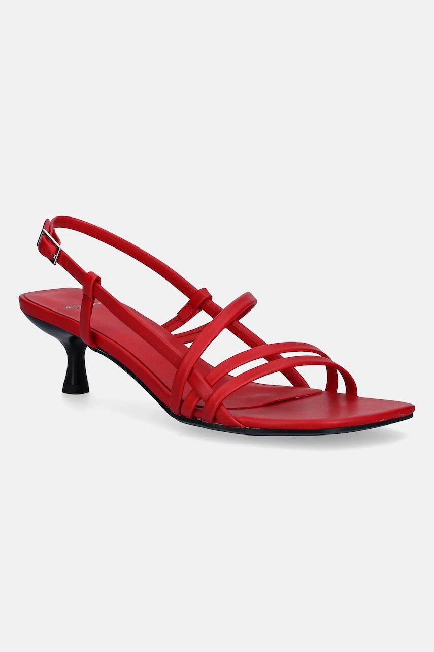 Kožené sandále Vagabond Shoemakers JONNA červená farba, 5751-001-48
