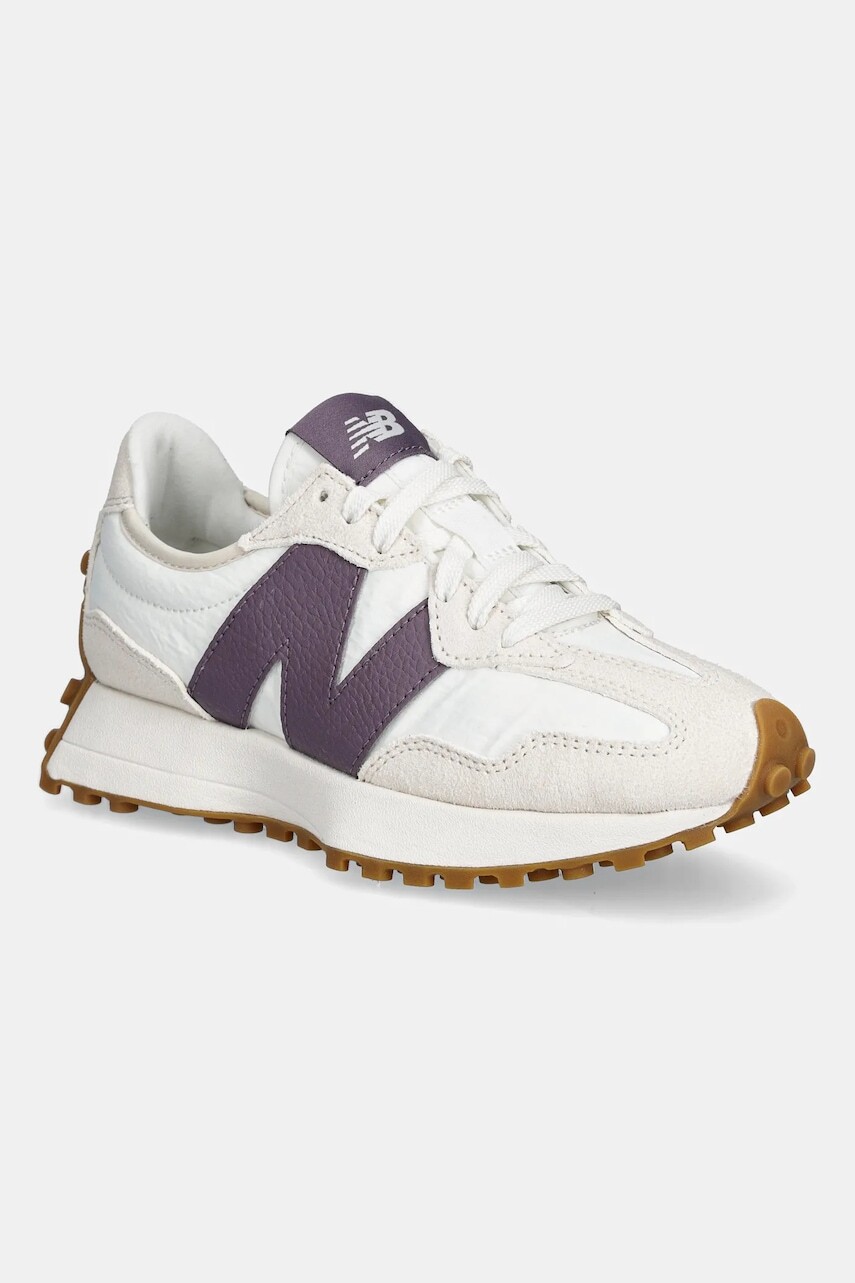 Tenisky New Balance 327 béžová farba, WS327FTC