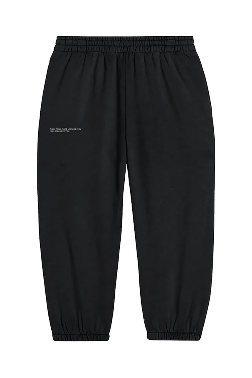 Nohavice Pangaia KIDS' 365 MIDWEIGHT TRACK PANTS čierna farba, jednofarebné, 10000280