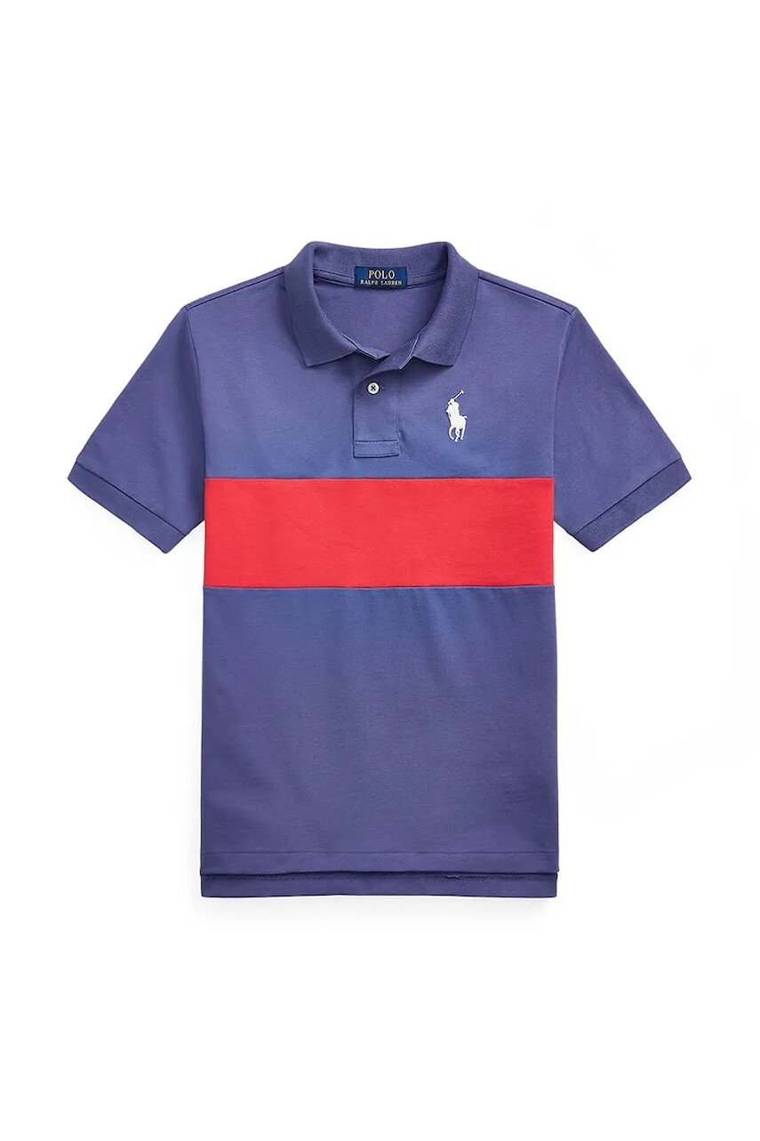 Polo tričko Polo Ralph Lauren tmavomodrá farba, 323971296001