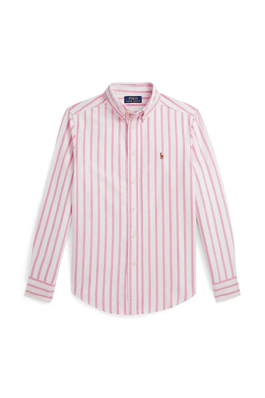 Košeľa Polo Ralph Lauren ružová farba, 323935056003