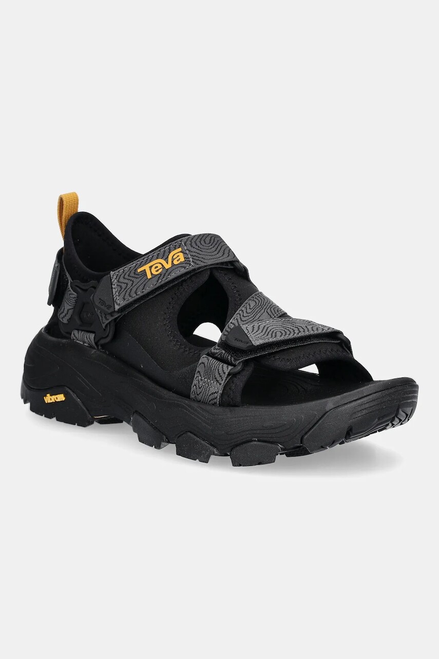 Sandále Teva Grandview Max Sandal čierna farba, na platforme, 1166230