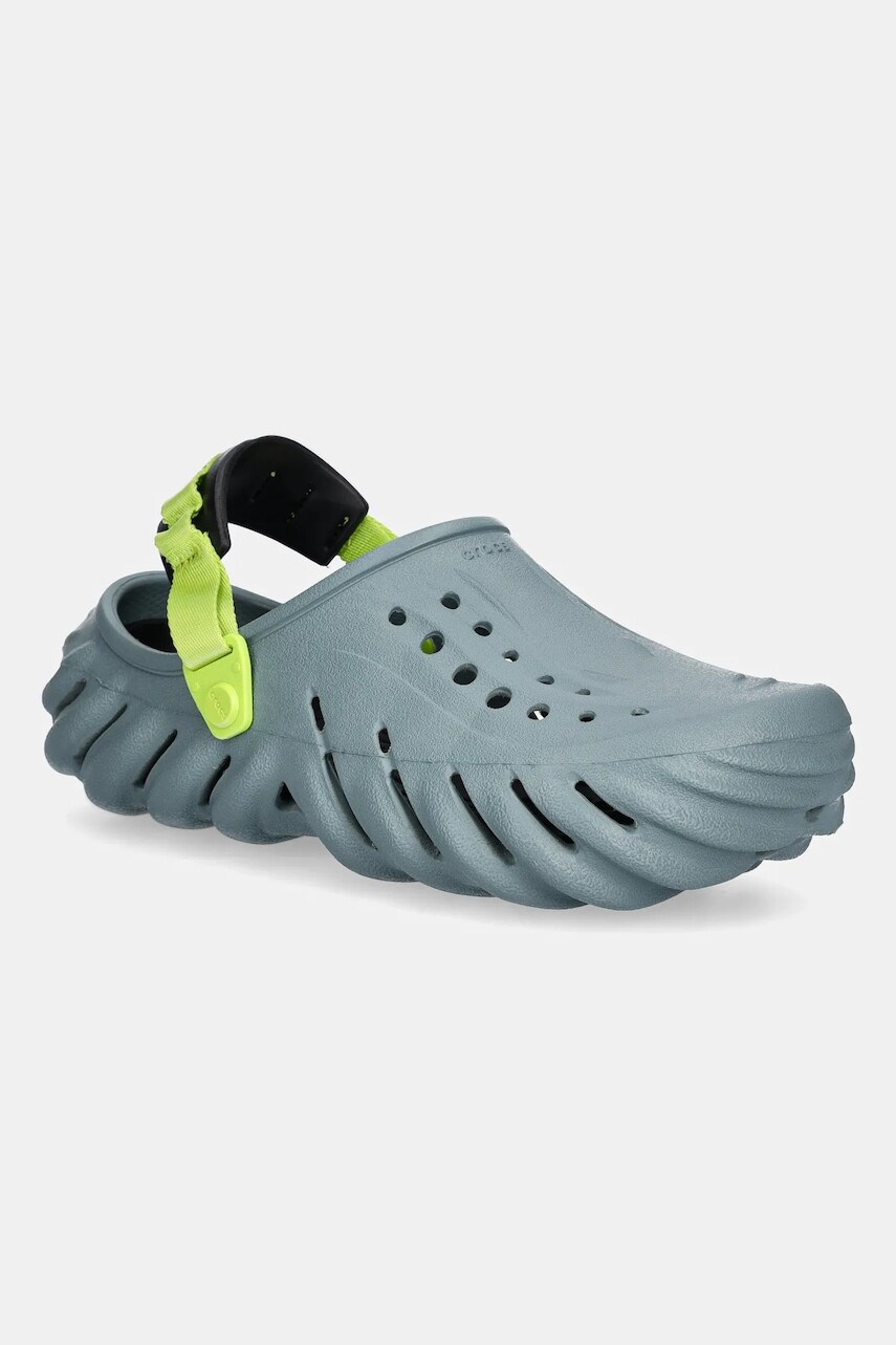 Šľapky Crocs X - (Echo) Clog zelená farba, 207937