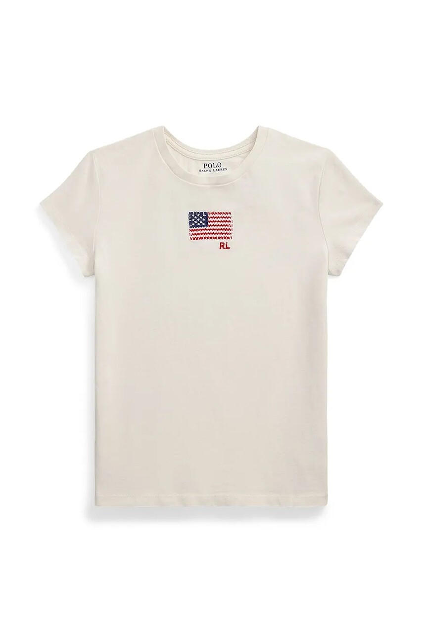 Tričko Polo Ralph Lauren biela farba, 313971138001