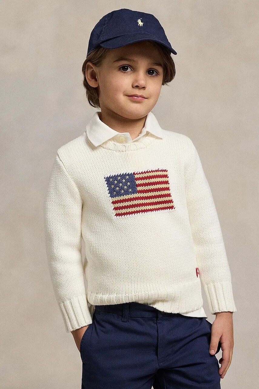Sveter Polo Ralph Lauren biela farba, ľahké, 322668285006