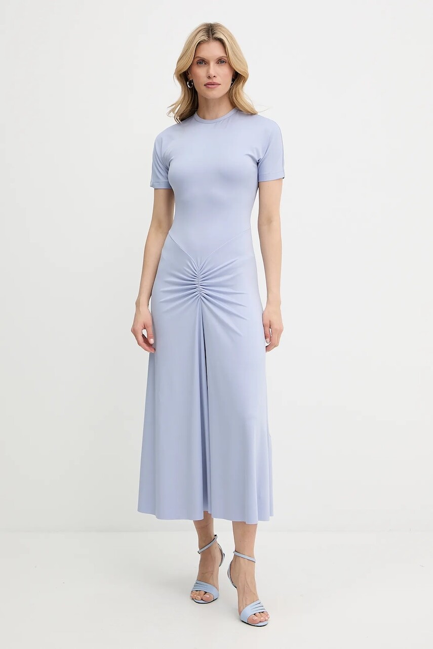 Šaty Victoria Beckham maxi, rovný strih, 1325JDR006476A