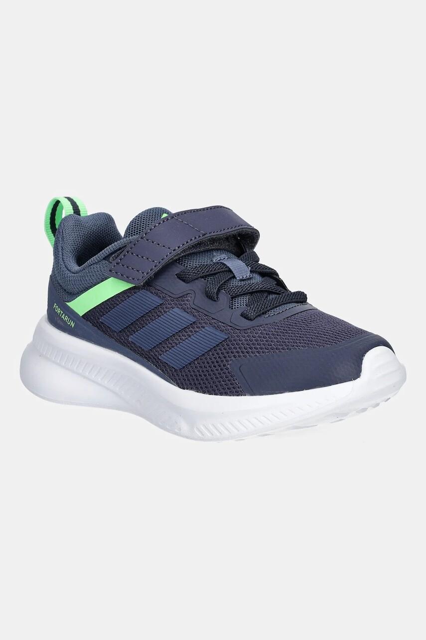 Detské tenisky adidas FortaRun 4.0 tmavomodrá farba, JQ5199