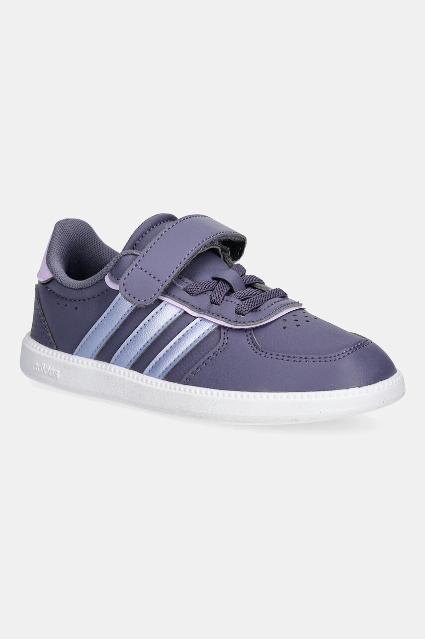 Detské tenisky adidas BREAKNET SLEEK fialová farba, JQ3058
