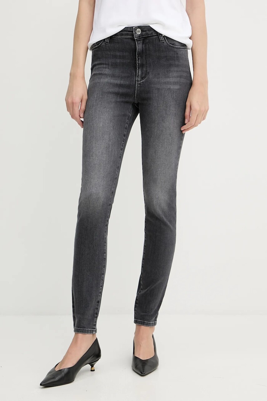 Rifle Karl Lagerfeld šedá farba, A3W10016