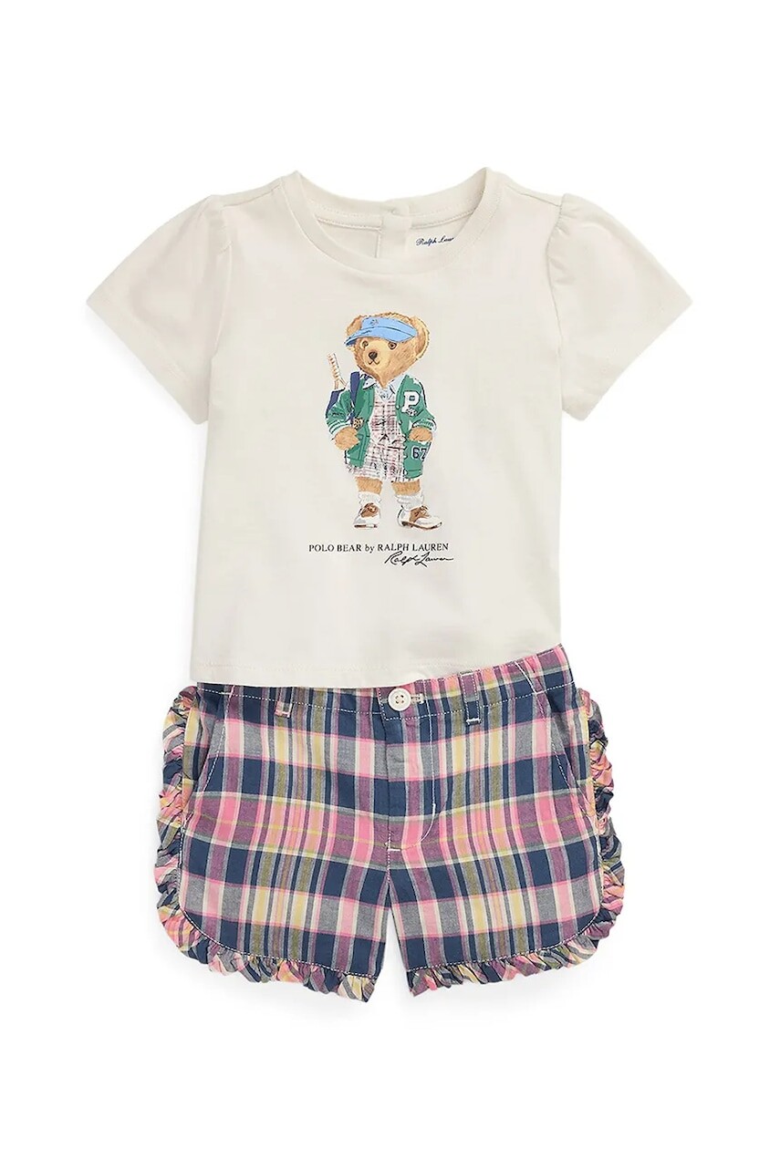Súprava Polo Ralph Lauren béžová farba, 310982152001