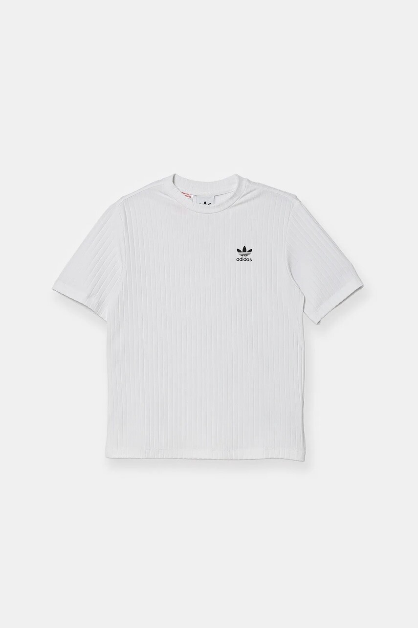 Detské tričko adidas Originals biela farba, JX5179