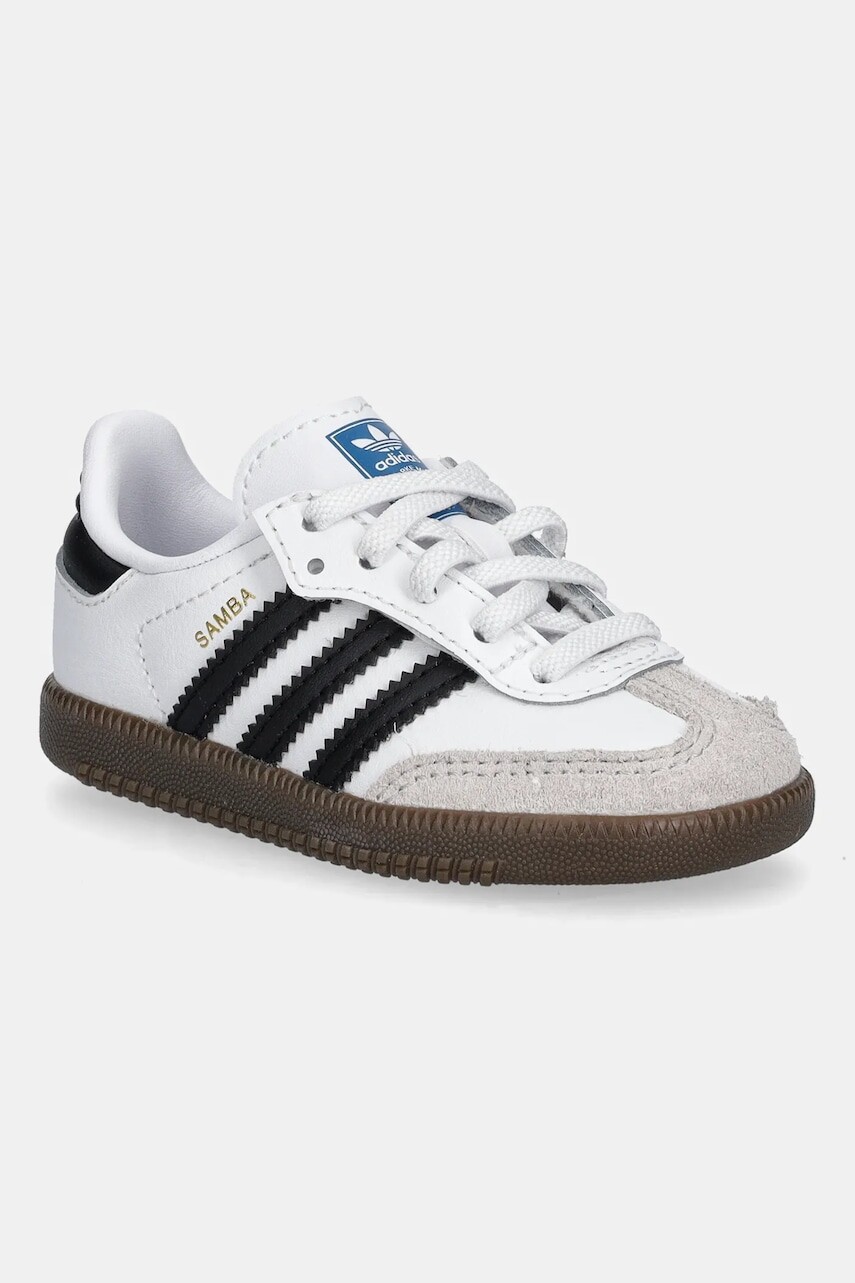 Detské tenisky adidas Originals SAMBA OG biela farba, JQ3191
