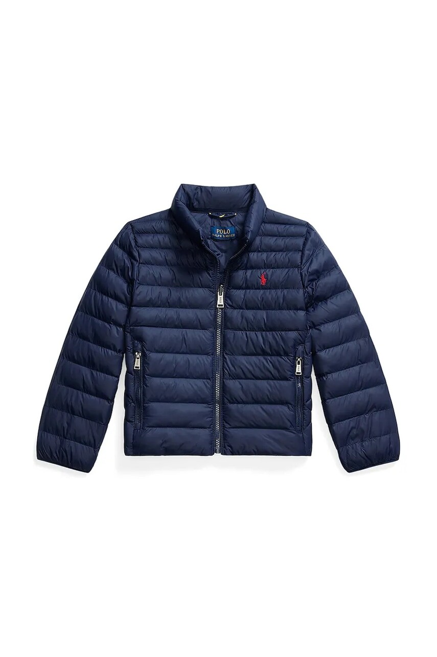 Bunda Polo Ralph Lauren tmavomodrá farba, 322969870002