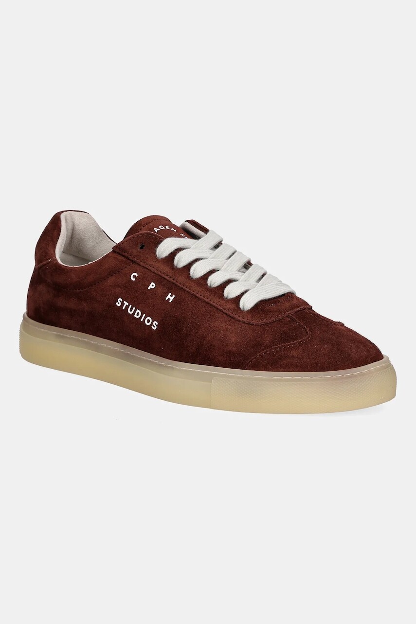Semišové tenisky Copenhagen Suede hnedá farba, CPH433