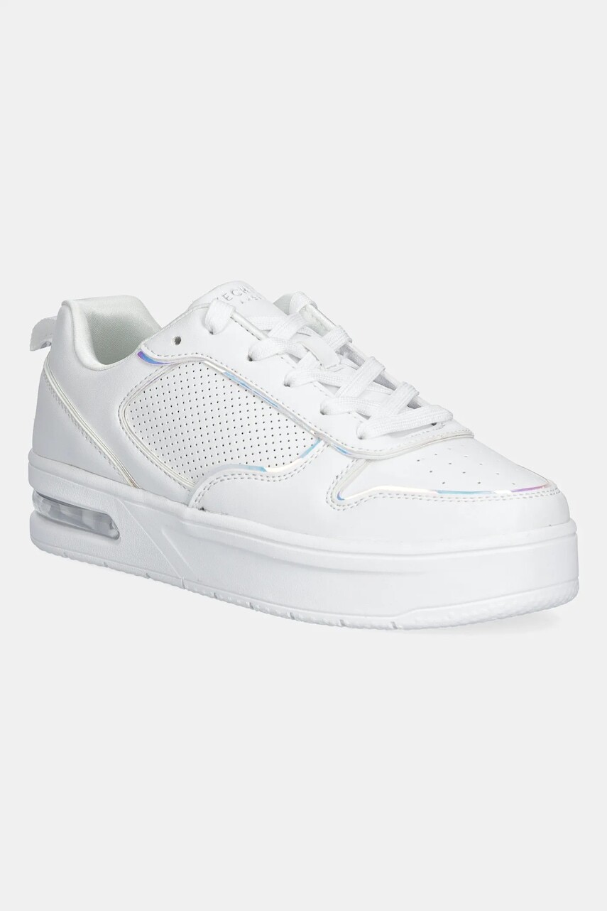Detské tenisky Skechers COURT HI-AIR biela farba, 310211L