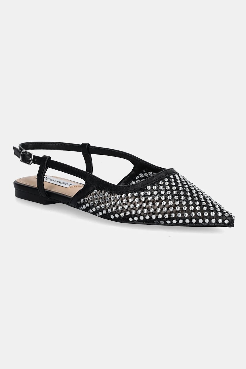 Baleríny Steve Madden Slingshot-MR čierna farba, s otvorenou pätou, 11003839