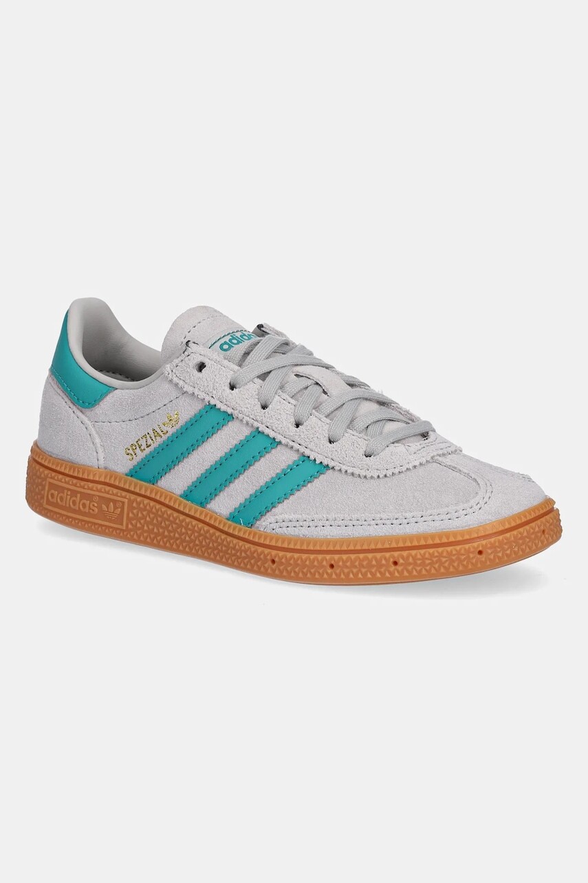 Detské tenisky adidas Originals HANDBALL SPEZIAL šedá farba, JP8002
