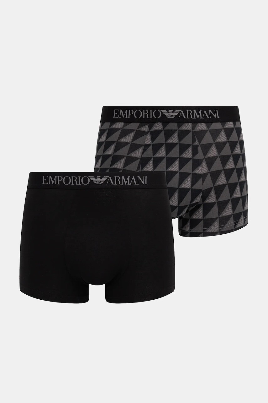 Boxerky Emporio Armani Underwear 2-pak čierna farba, EM001014 AF14994