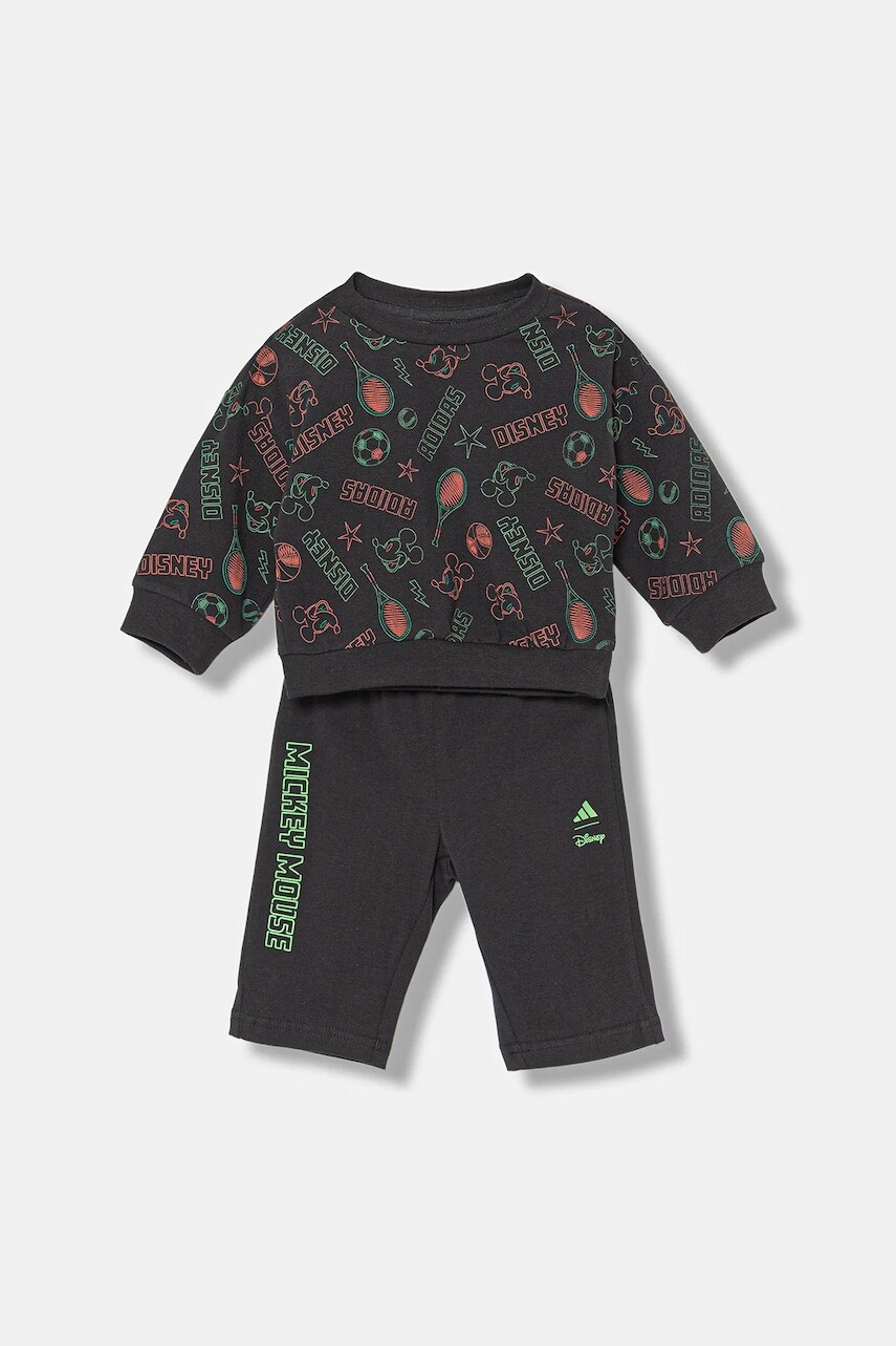 Detská tepláková súprava adidas čierna farba, JM0816