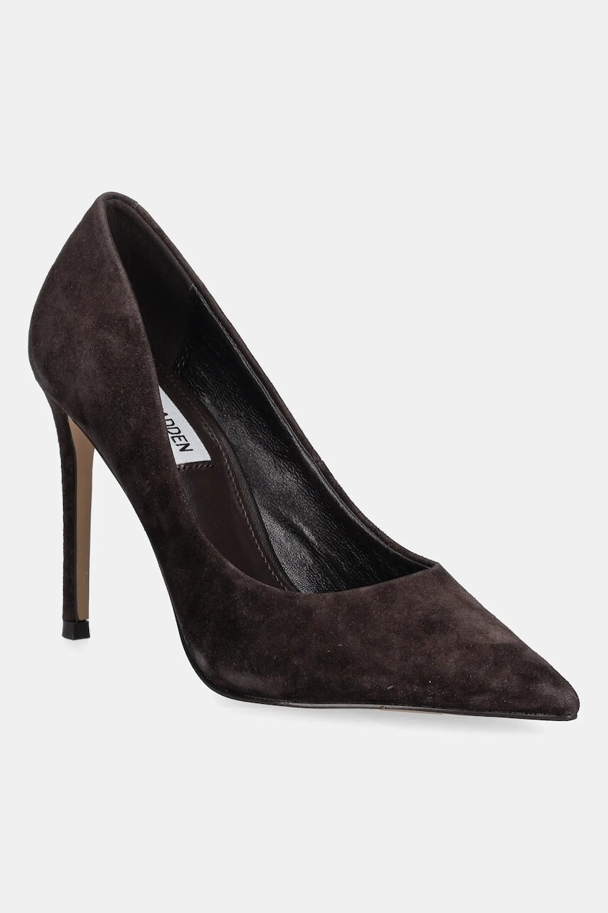 Semišové lodičky Steve Madden Thrive hnedá farba, 11003887