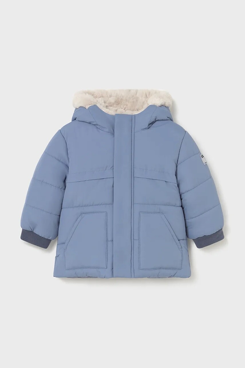 Detská bunda Mayoral modrá farba, 2424