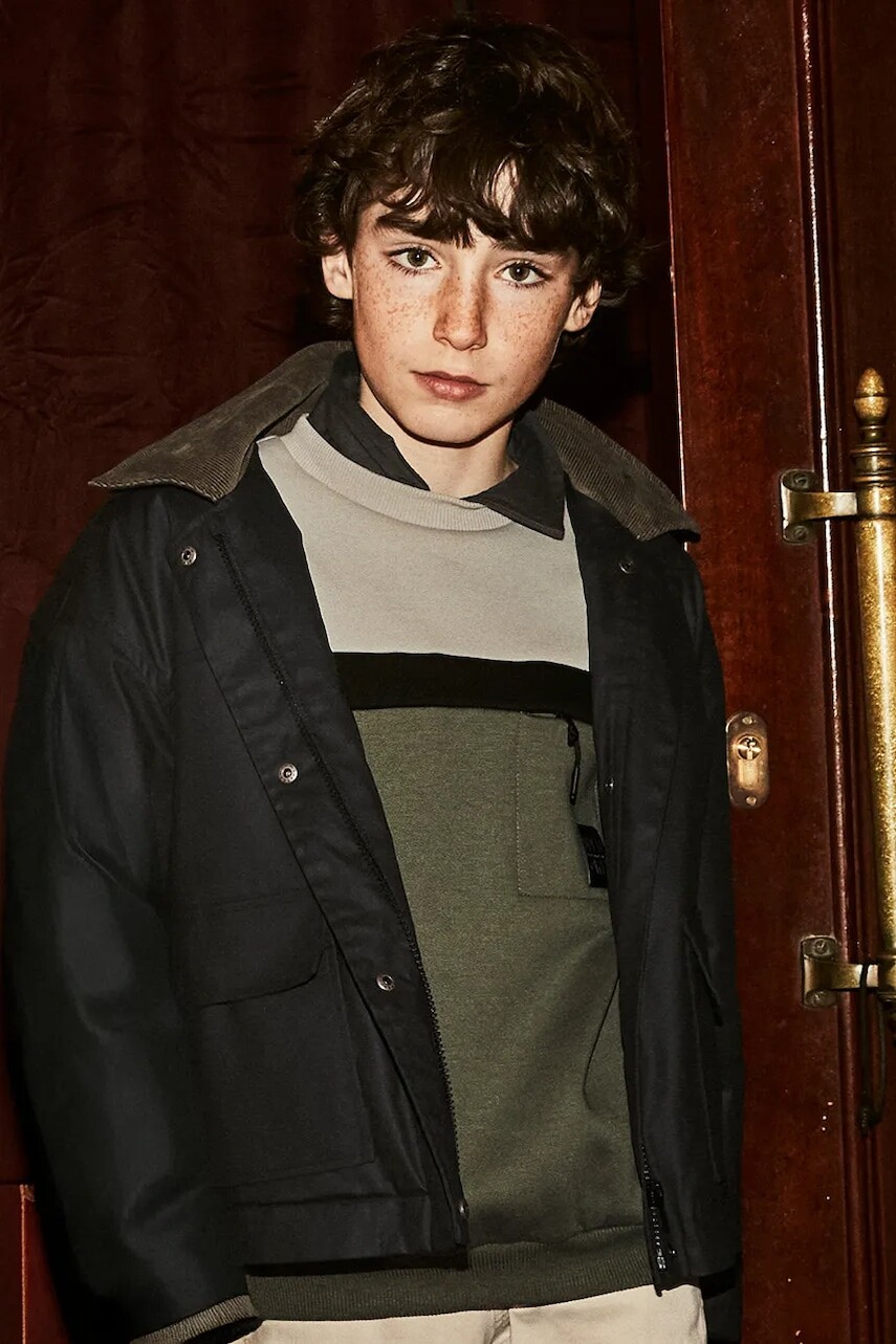 Detská bunda Mayoral čierna farba, 7433