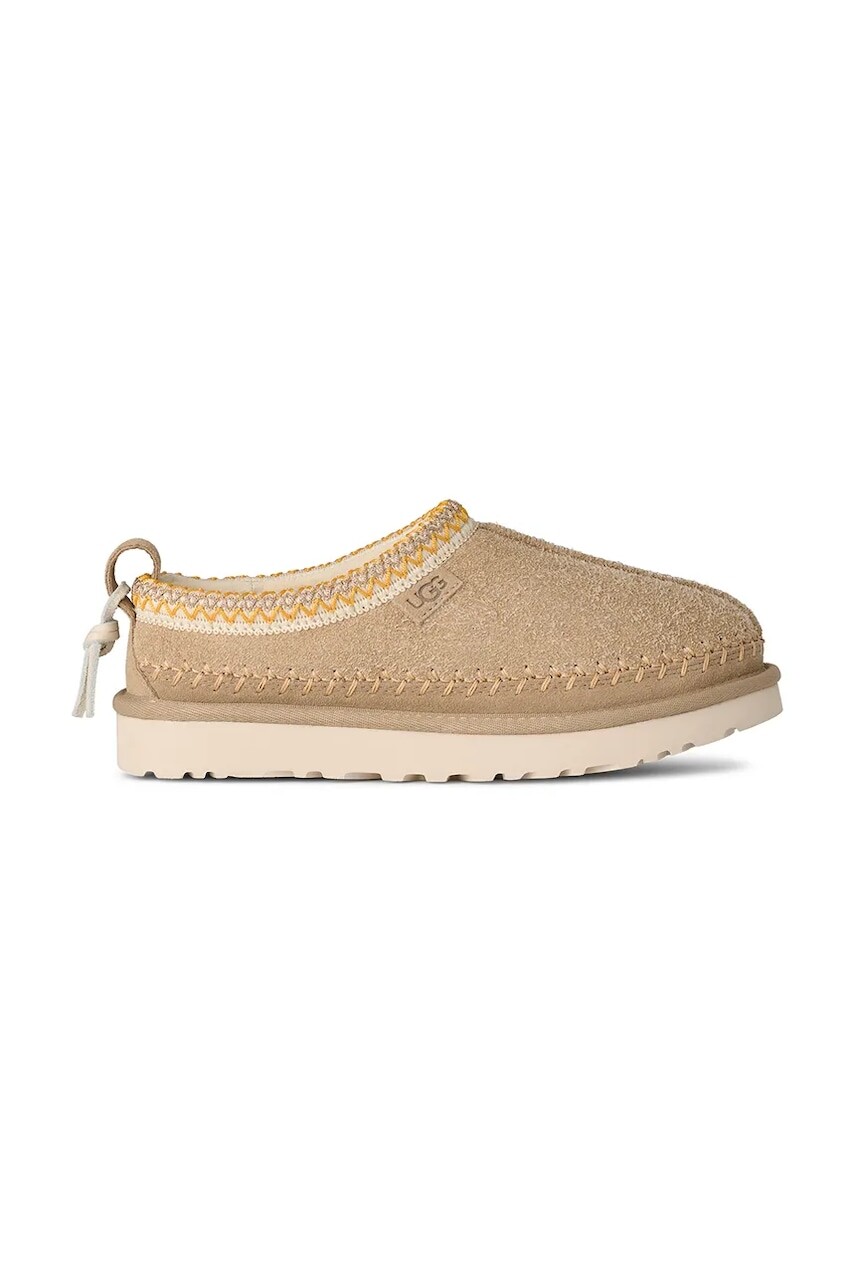 Papuče UGG Tasman Biarritz béžová farba, 1171444.MDSD