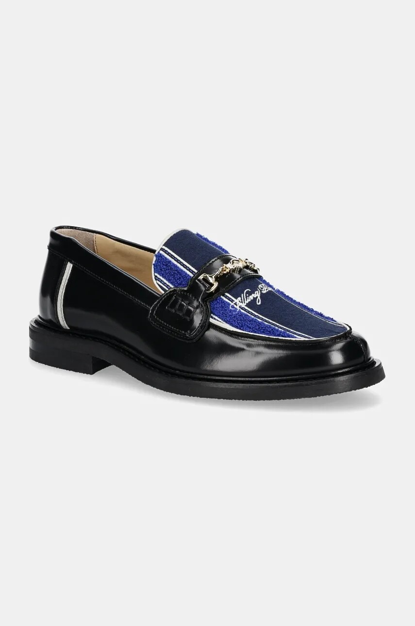 Mokasíny Filling Pieces Loafer Football pánske, čierna farba, 44260011658