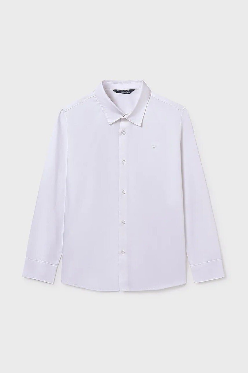 Detská košeľa Mayoral biela farba, 874