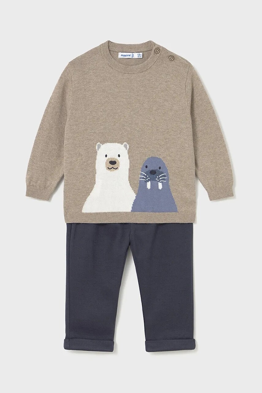Sada pre bábätká Mayoral modrá farba, 2515