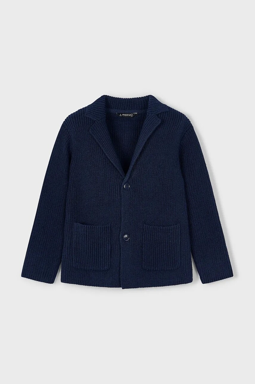 Detský sveter Mayoral tmavomodrá farba, ľahké, 4412