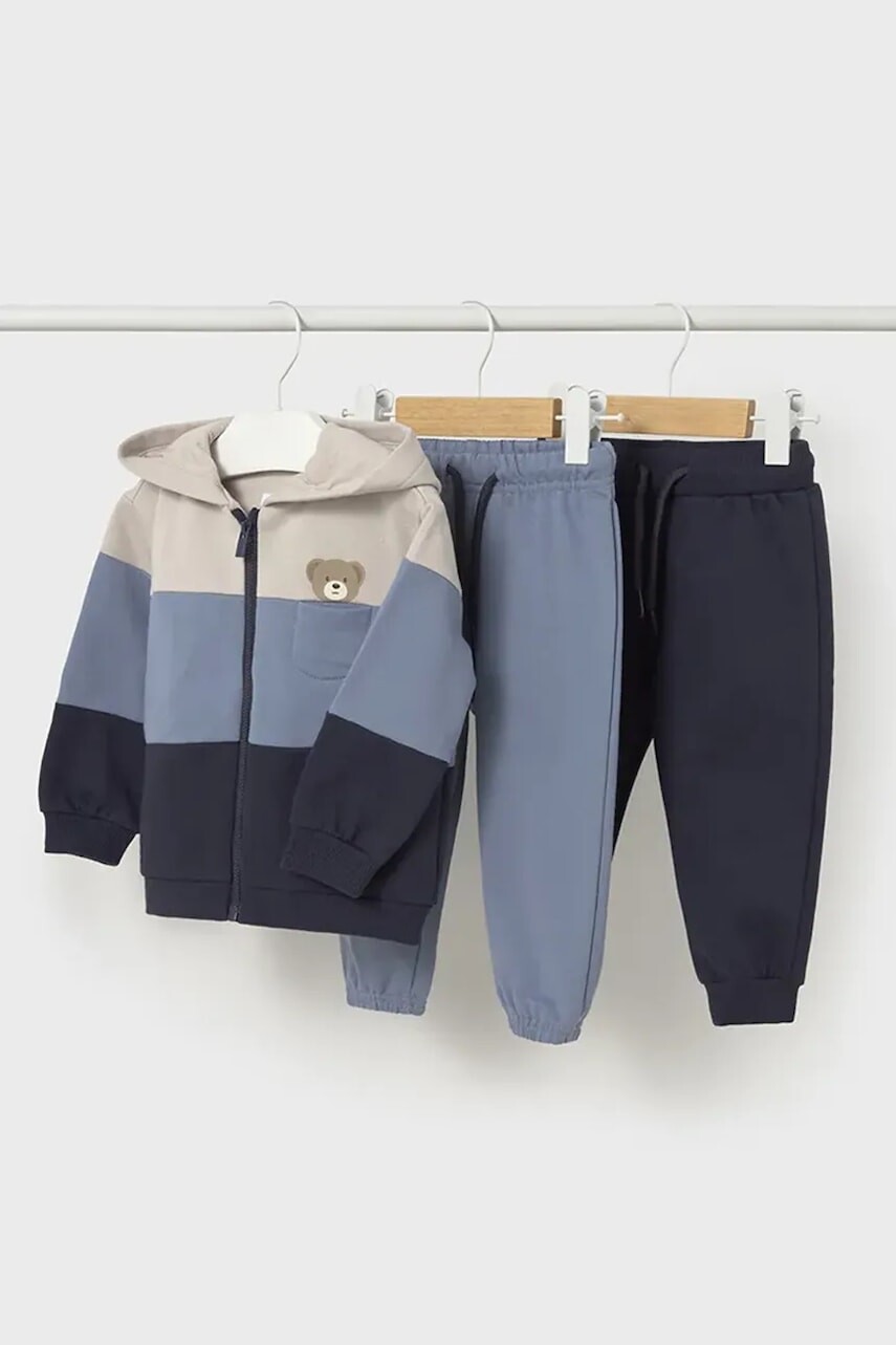 Tepláková súprava pre bábätká Mayoral modrá farba, 918