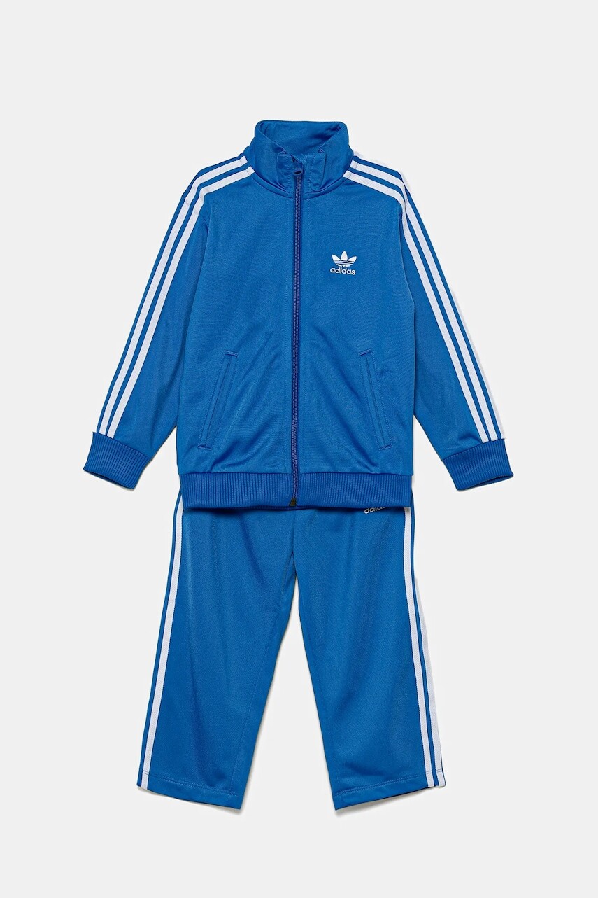 Detská tepláková súprava adidas Originals modrá farba, IX5207