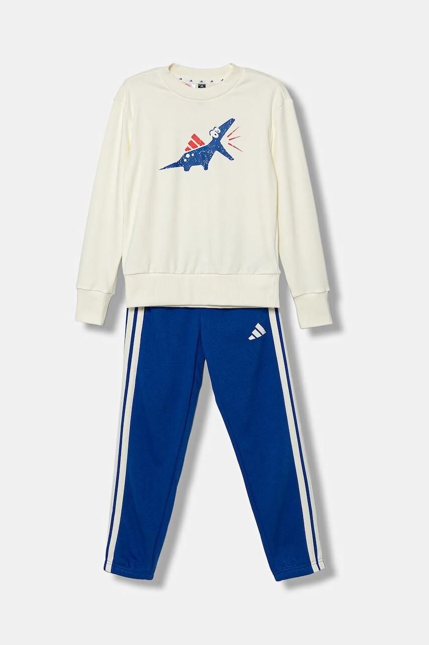 Detská tepláková súprava adidas modrá farba, JV5848