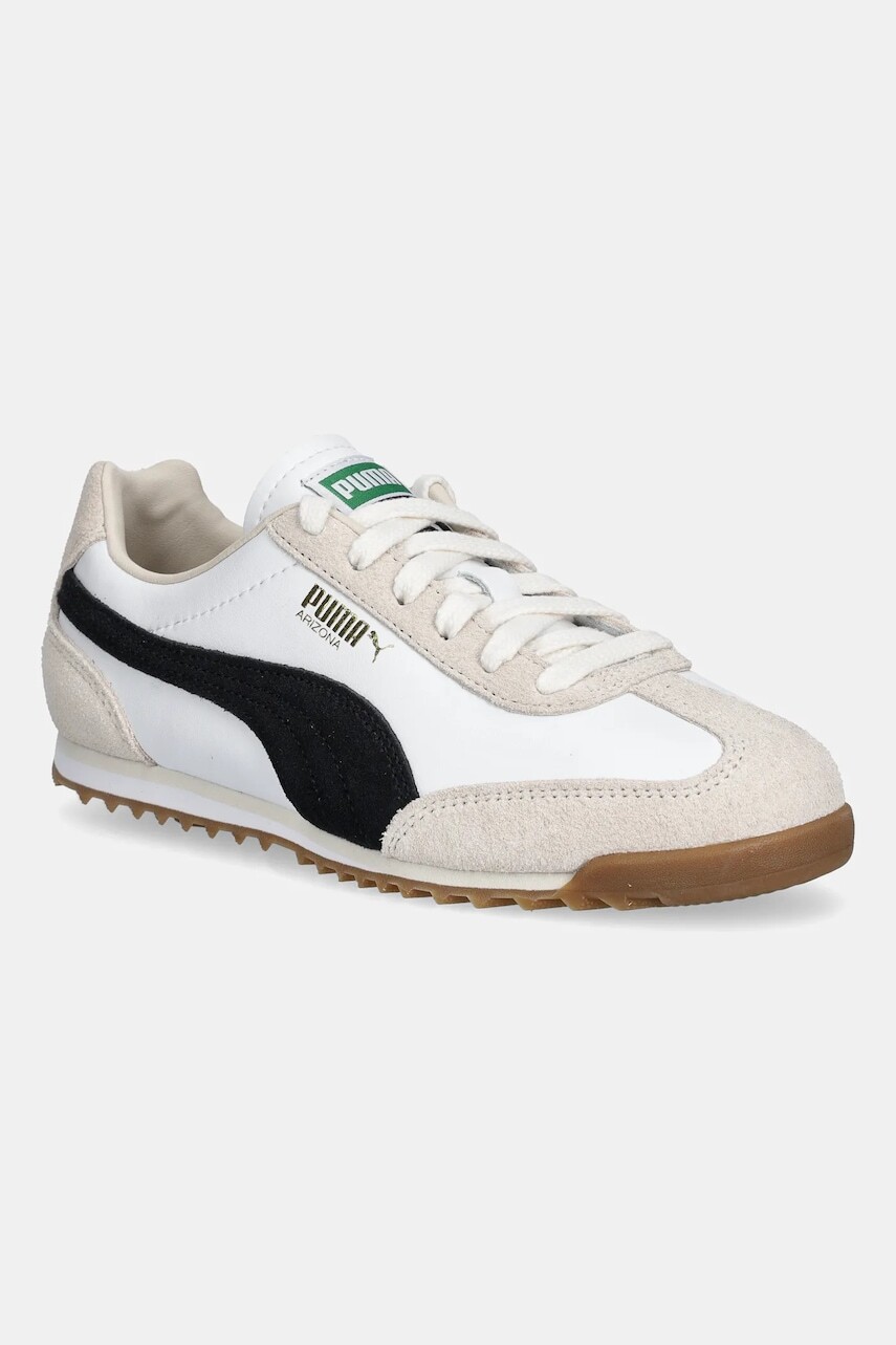 Kožené tenisky Puma Arizona Retro béžová farba, 402353