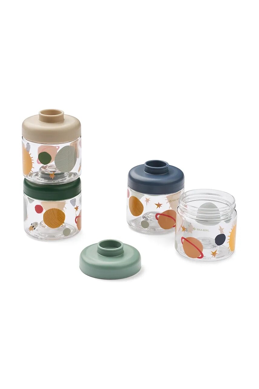 Nádoba na občerstvenie Liewood Dominique Baby Food Tritan Boxes 4-Pack 4-pak LW20632