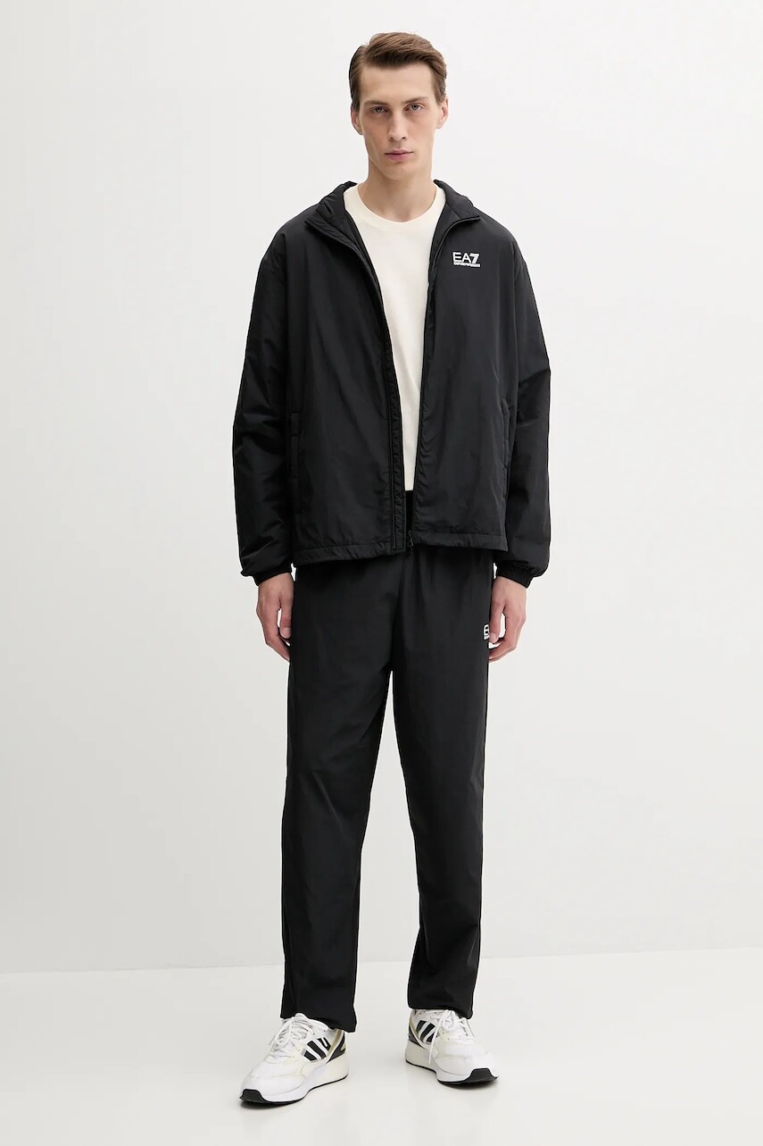 Tepláková súprava EA7 Emporio Armani čierna farba, AF13190.7M000954