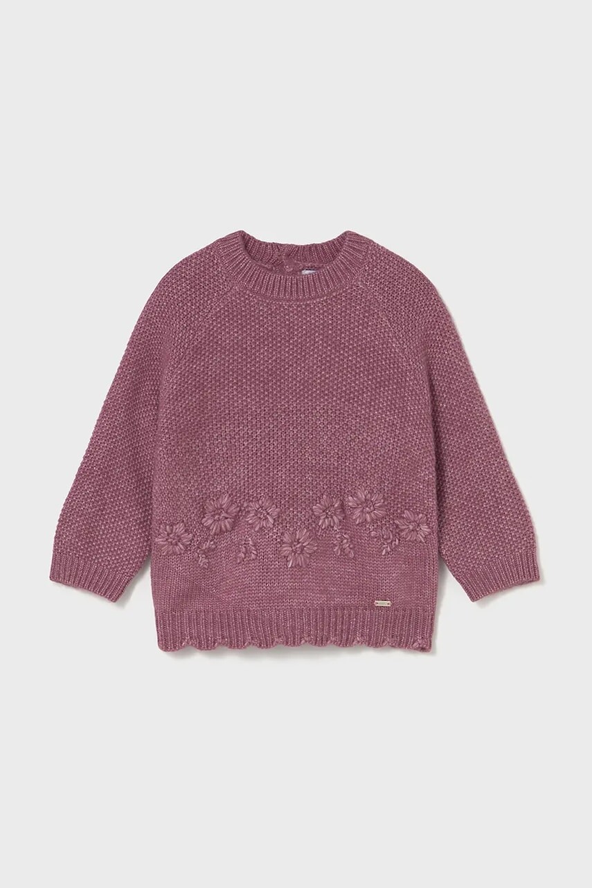 Sveter pre bábätká Mayoral ružová farba, 2352