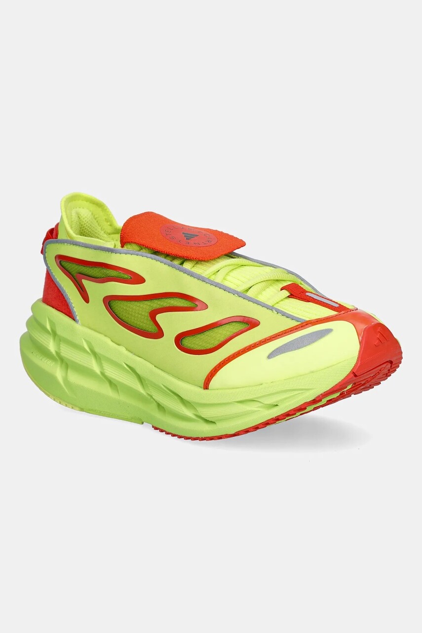 Bežecké topánky adidas by Stella McCartney Adistar zelená farba, JR9221