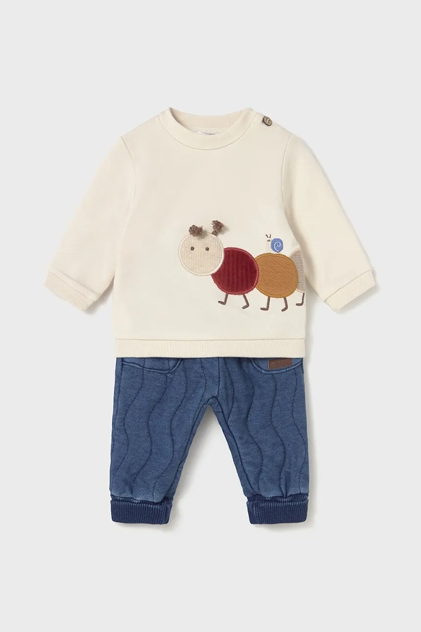 Sada pre bábätká Mayoral Newborn tmavomodrá farba, 2584