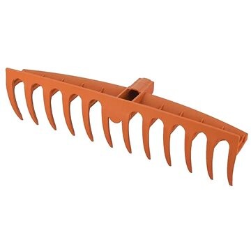 Hrable plastové, 12 zubov, 410 mm, click