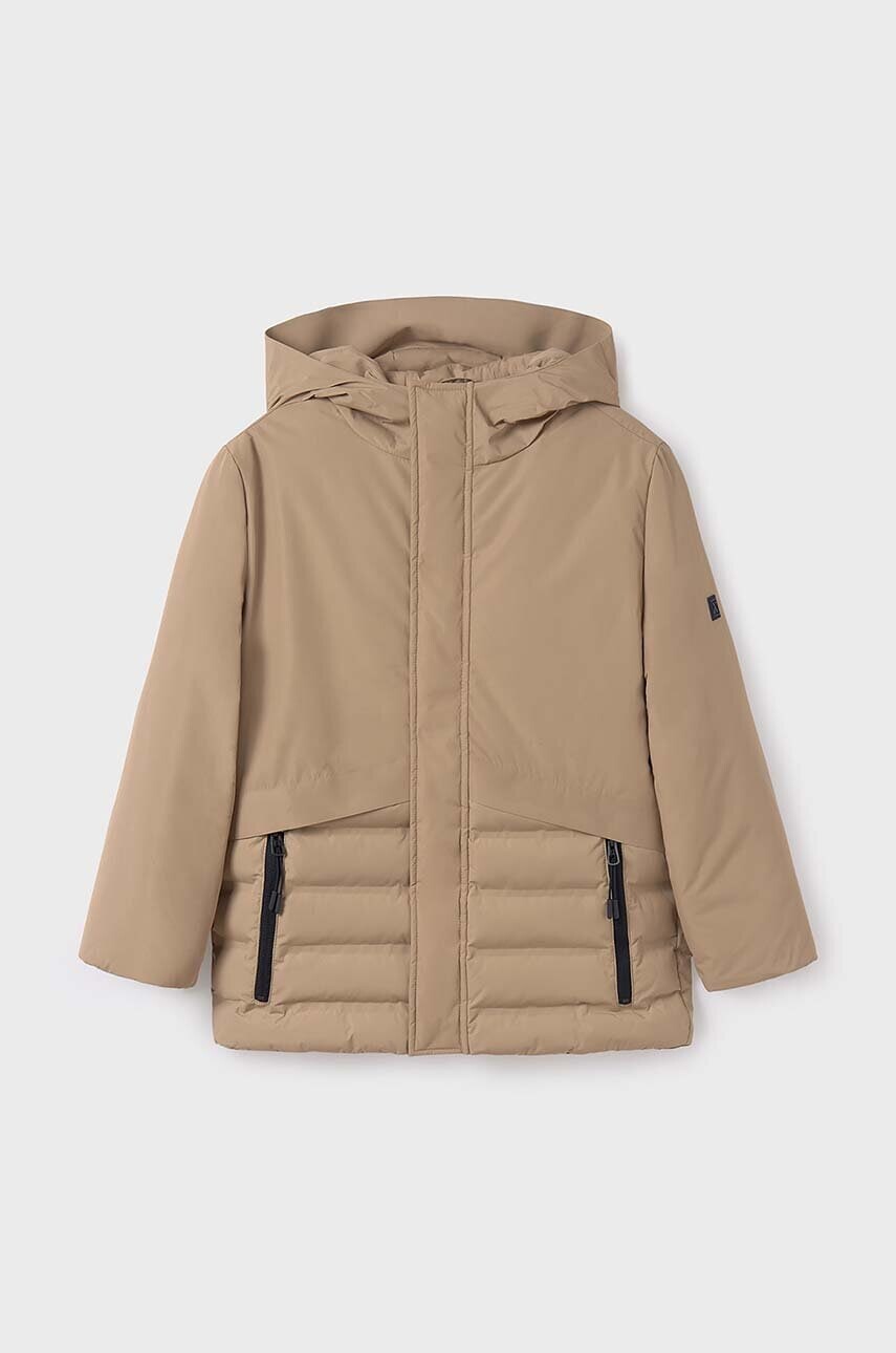 Detská bunda Mayoral béžová farba, 7459