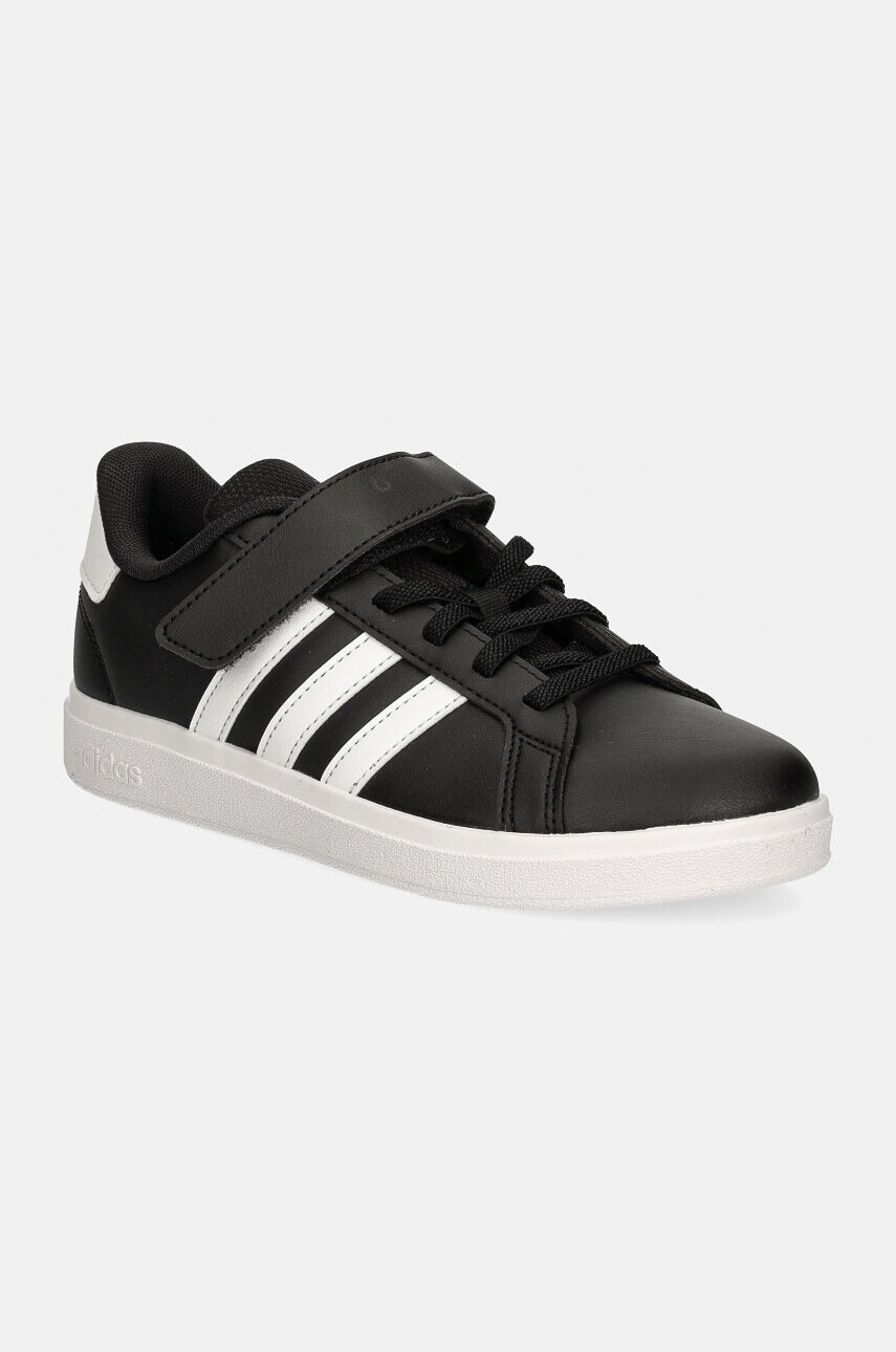 Detské tenisky adidas GRAND COURT 2.0 EL C čierna farba, IE5995