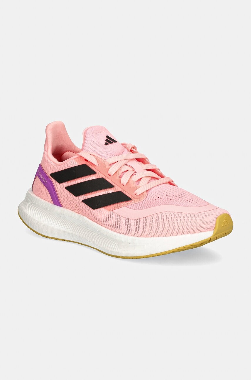 Detské tenisky adidas Performance PUREBOOST 5 ružová farba, IH2464