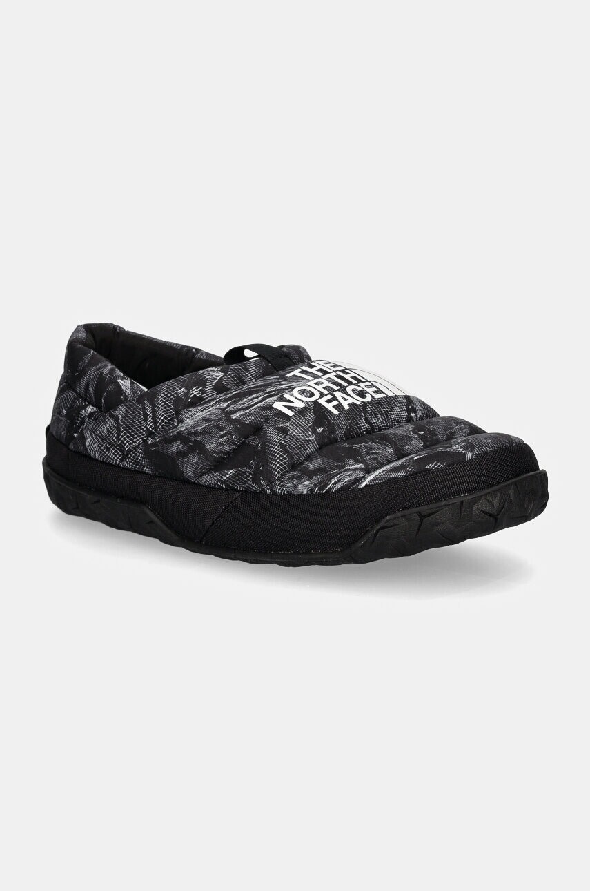 Papuče The North Face Nuptse Mule šedá farba, NF0A5G2F6OG1