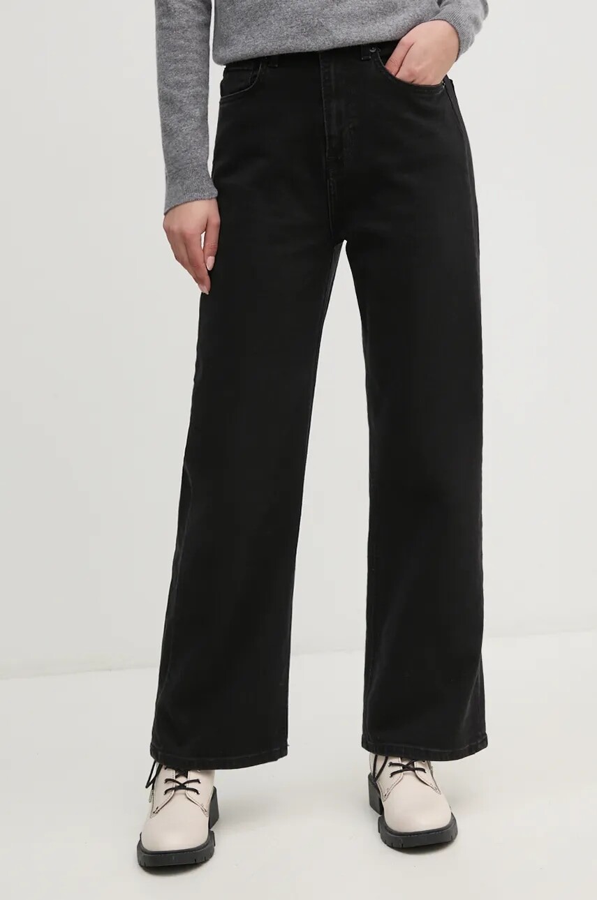 Rifle Pepe Jeans STRAIGHT JEANS UHW dámske, vysoký pás, PL204731XH2